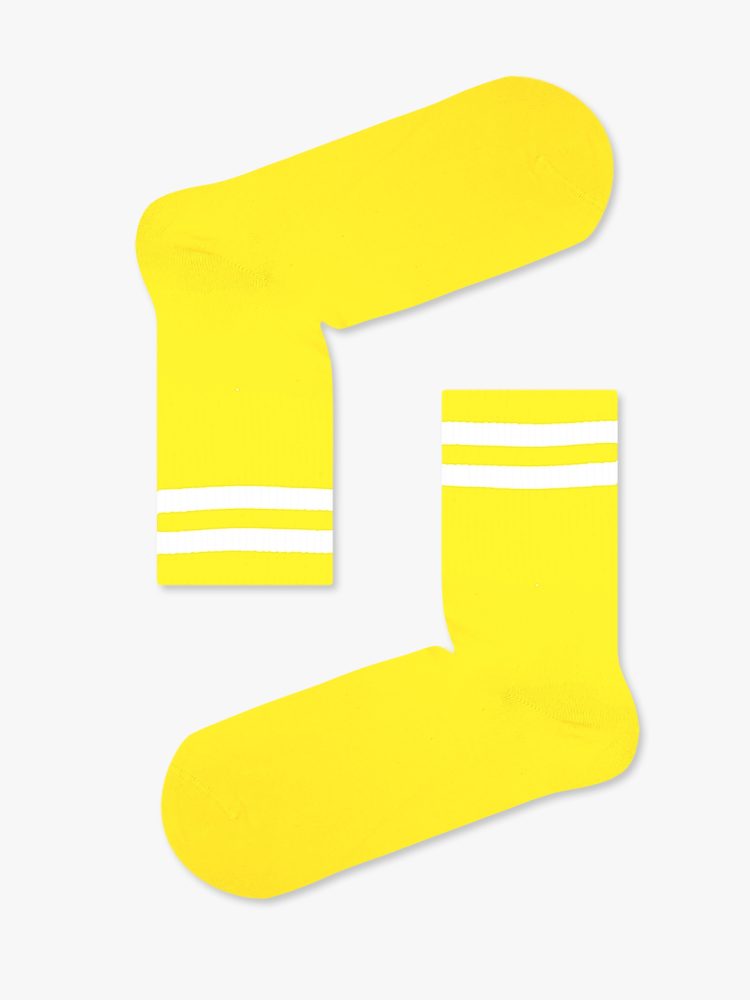 Κάλτσα Βαμβακερή Μονόχρωμη Sunny Vibes  NODO
