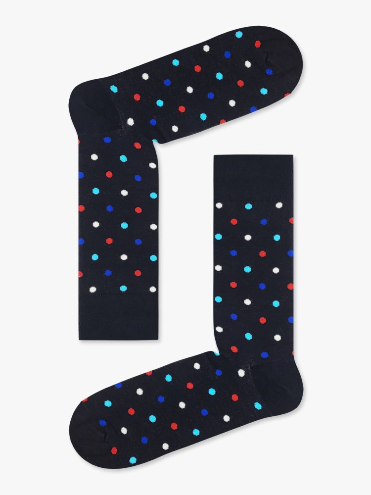 Κάλτσα Βαμβακερή με Σχέδια Mini Dots NODO