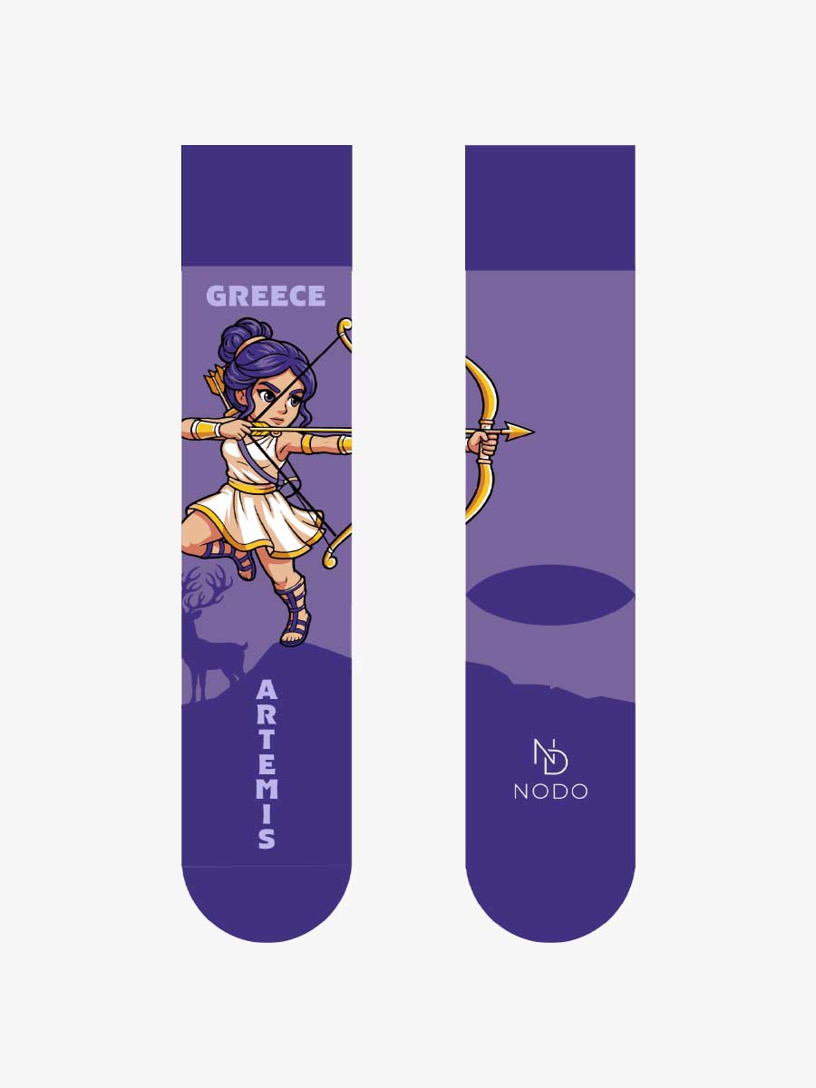 Βαμβακερή Παιδική Κάλτσα με Σχέδια ARTEMIS NODO Βαμβακερή Παιδική Κάλτσα με Σχέδια ARTEMIS NODO