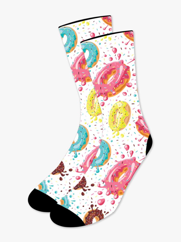 Κάλτσα Τυπωμένη με Σχέδια Donut Dreams NODO