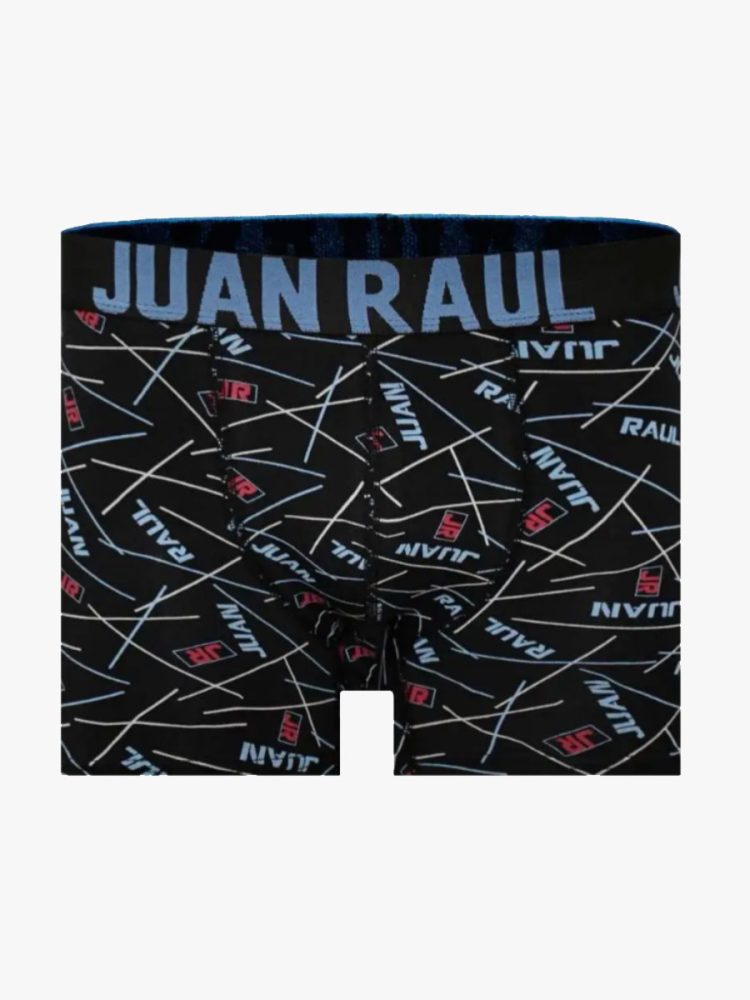 Ανδρικό Μποξεράκι Βαμβακερό με Σχέδια Laser Lines JUAN RAUL